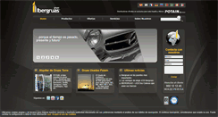 Desktop Screenshot of ibergruas.com